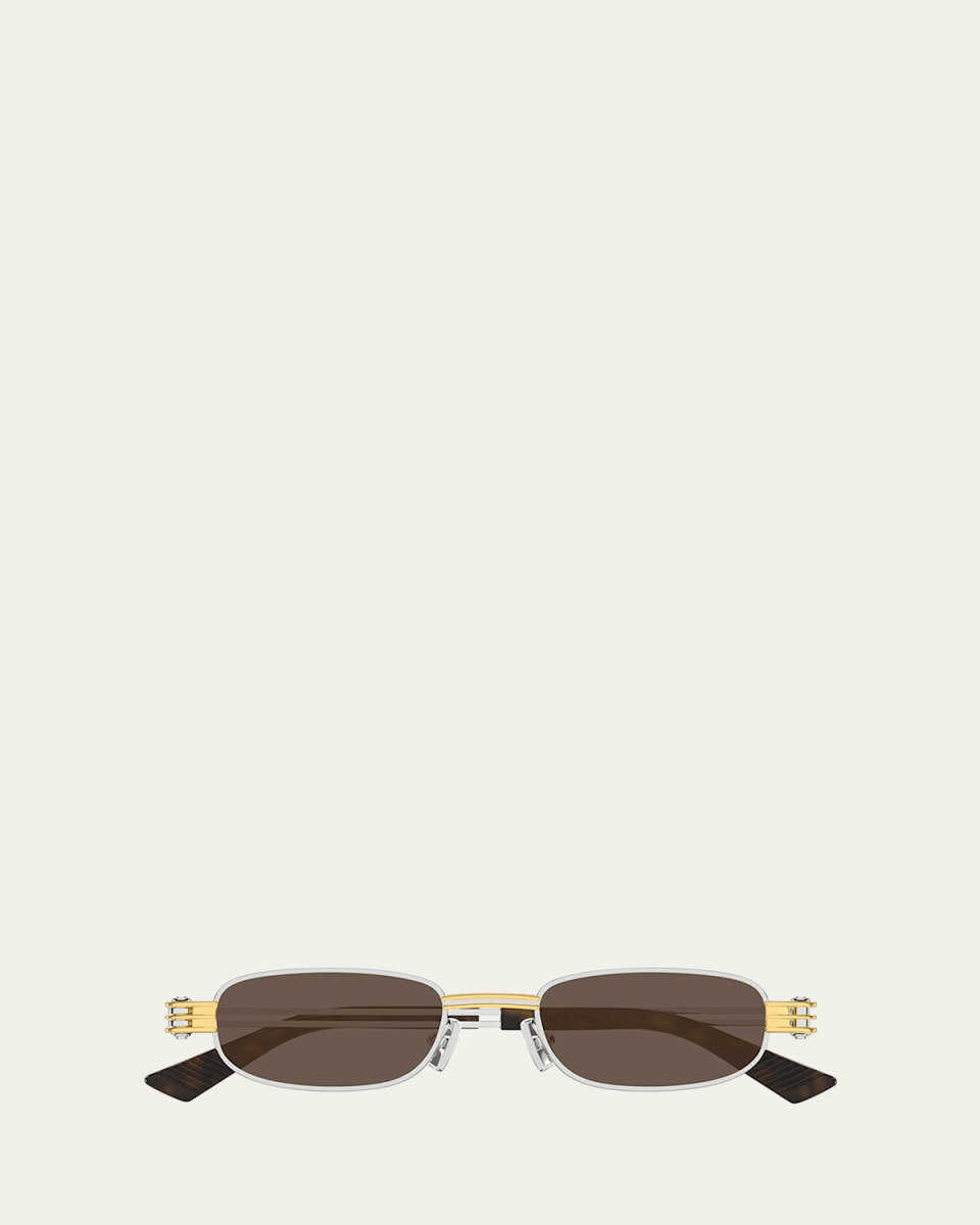 Metal Rectangle Sunglasses